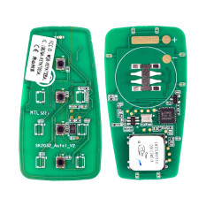 Смарт-ключ автомобильный Autel IKEY AT004BL, универсальный, 315/433 МГц, 4 клавиши (U,L,RS,P)